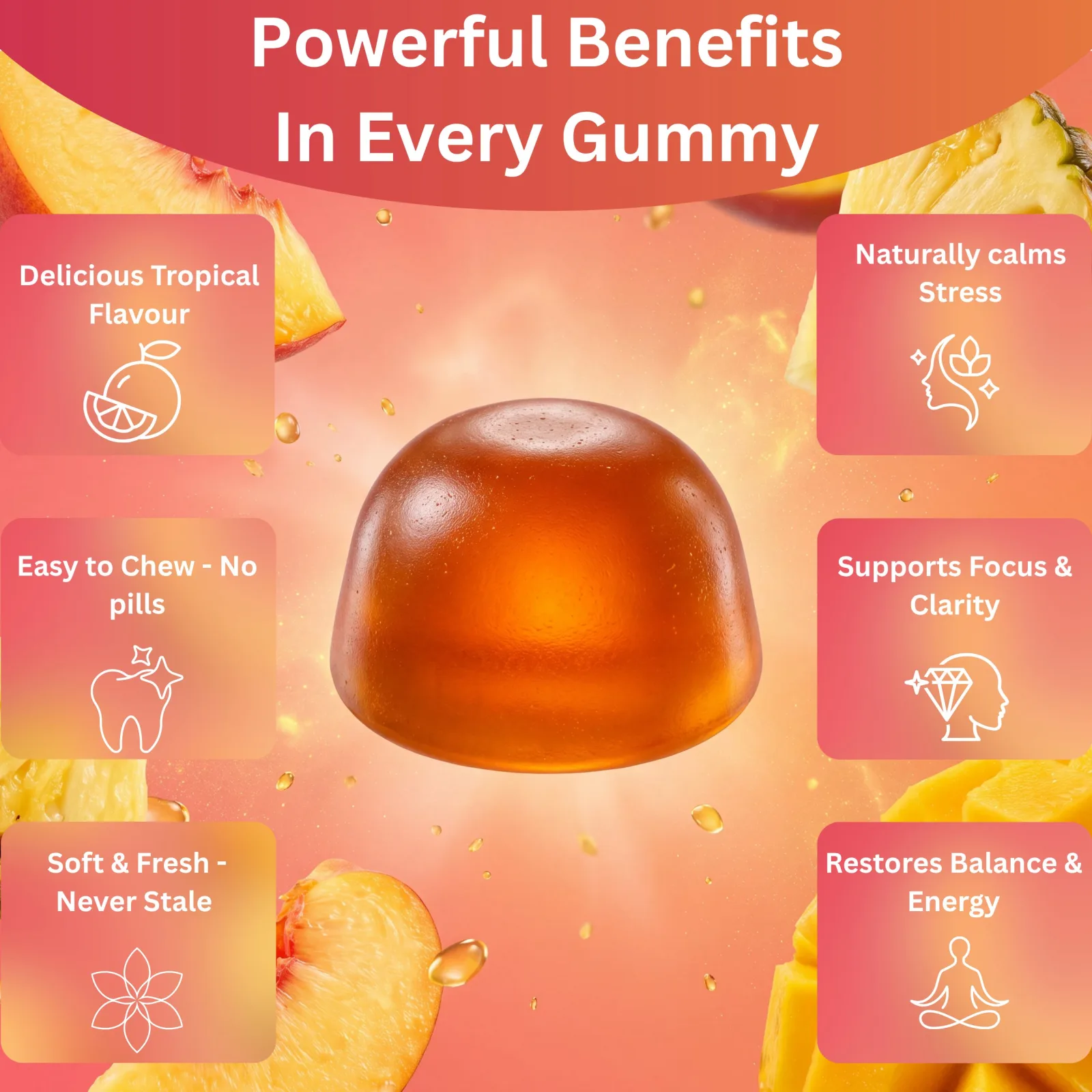 Calm+ Ashwagandha Gummies