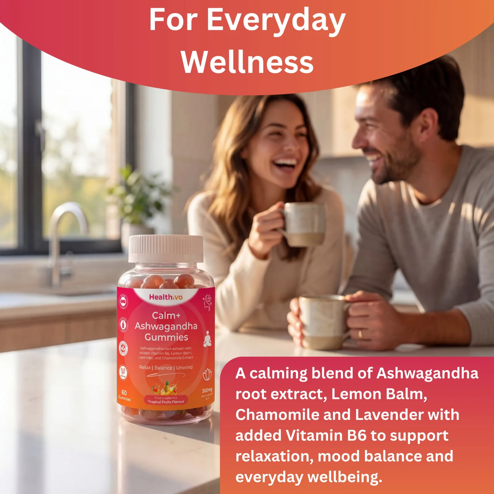 Calm+ Ashwagandha Gummies
