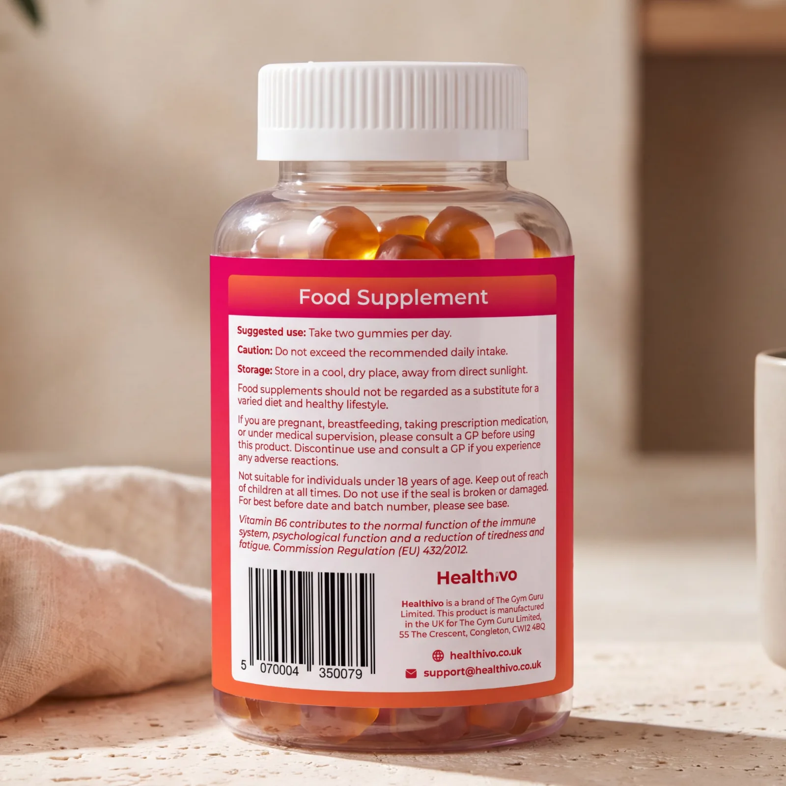 Calm+ Ashwagandha Gummies
