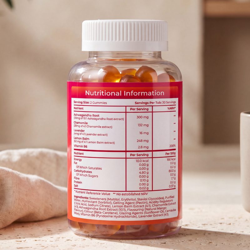 Calm+ Ashwagandha Gummies