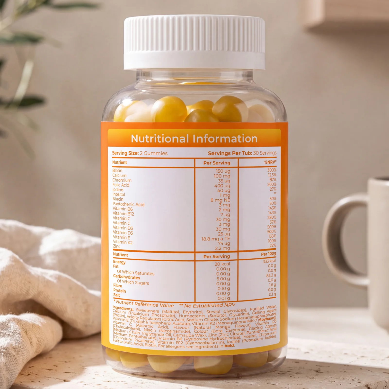 Multivitamin and Mineral Gummies