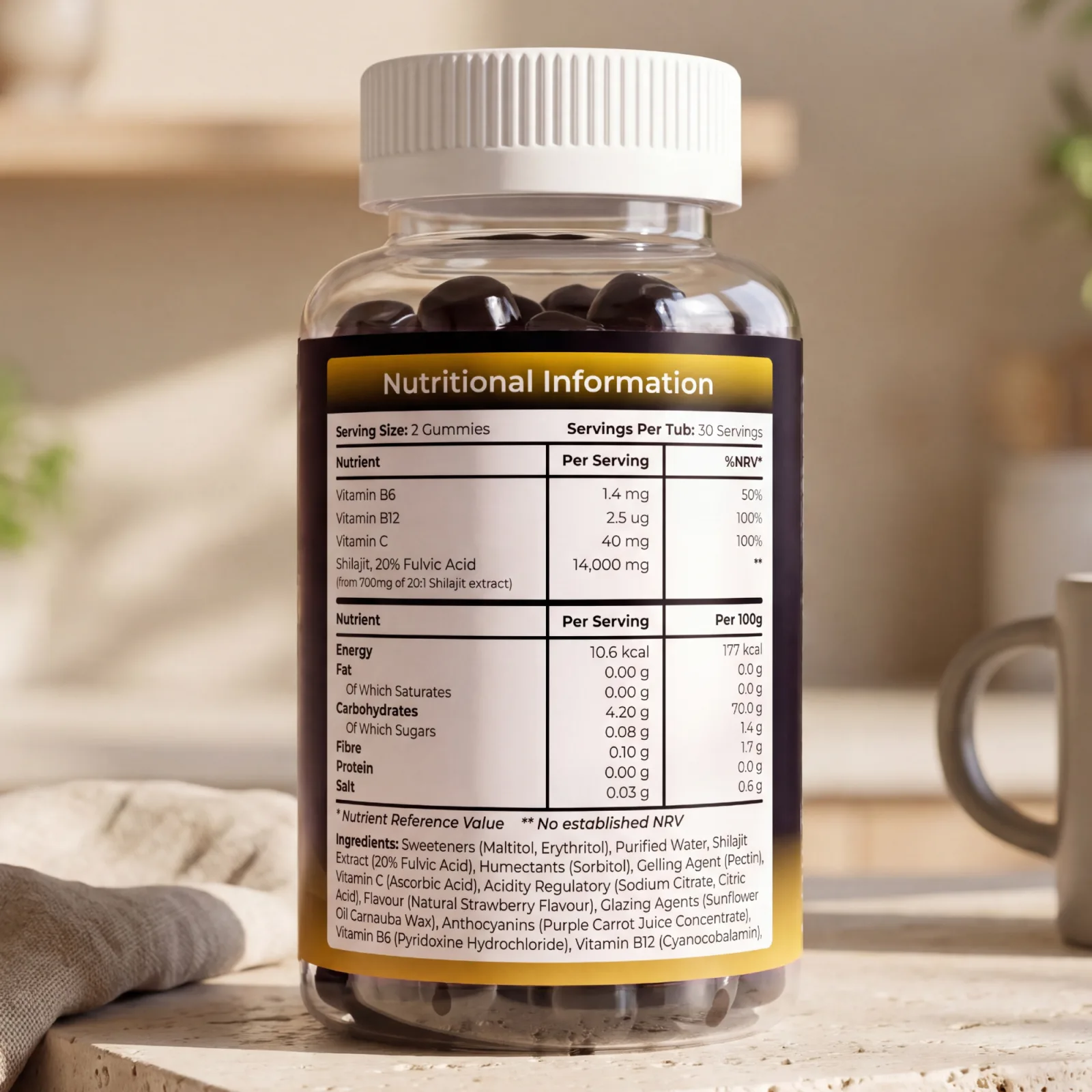 Shilajit Gummies For Men