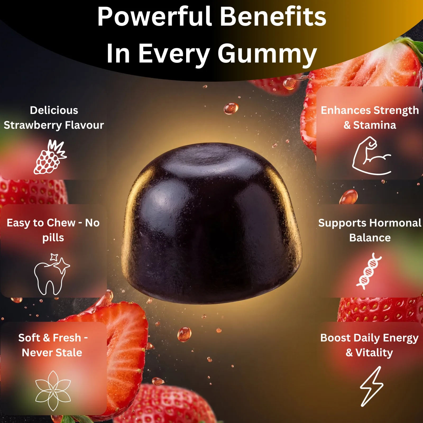Shilajit Gummies For Men