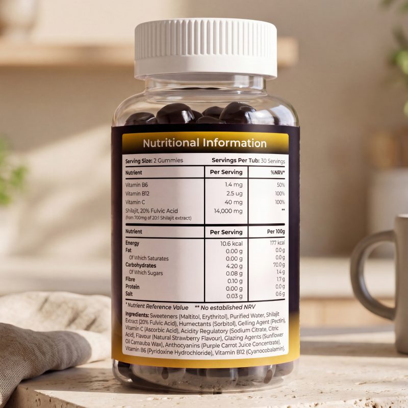 Shilajit Gummies For Men