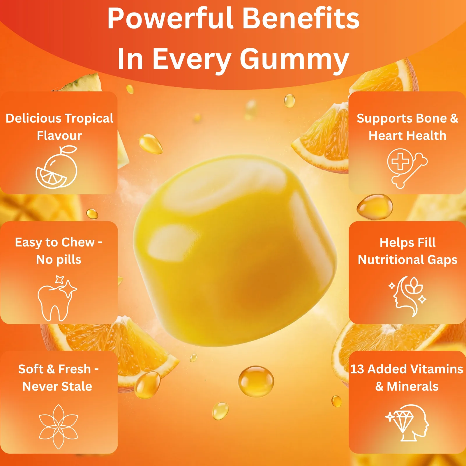 Vitamin D3 and K2 Gummies