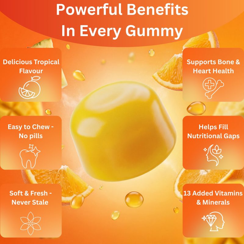 Vitamin D3 and K2 Gummies