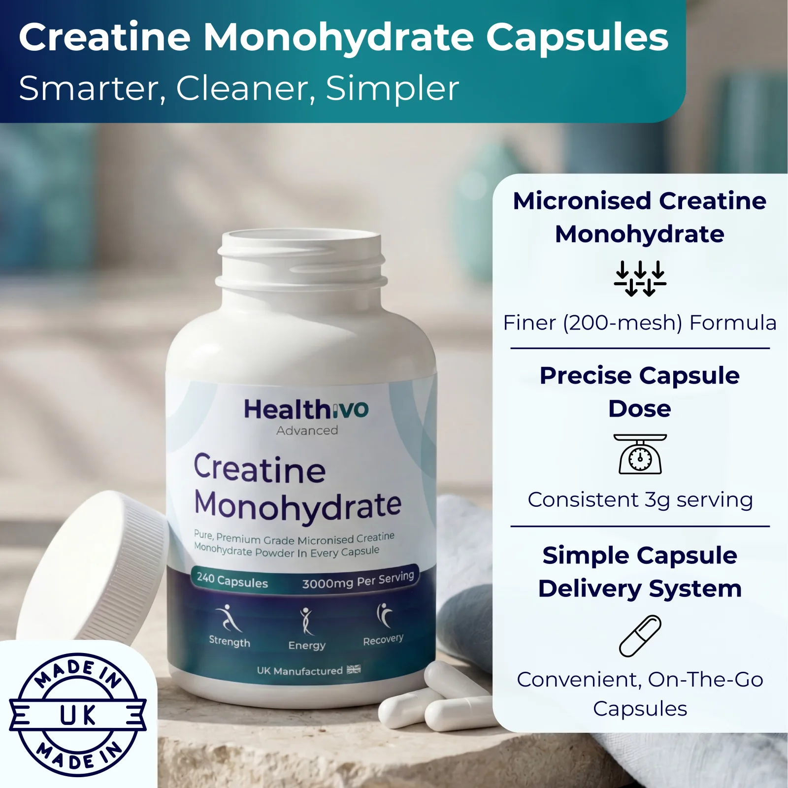 Creatine Monohydrate Capsules