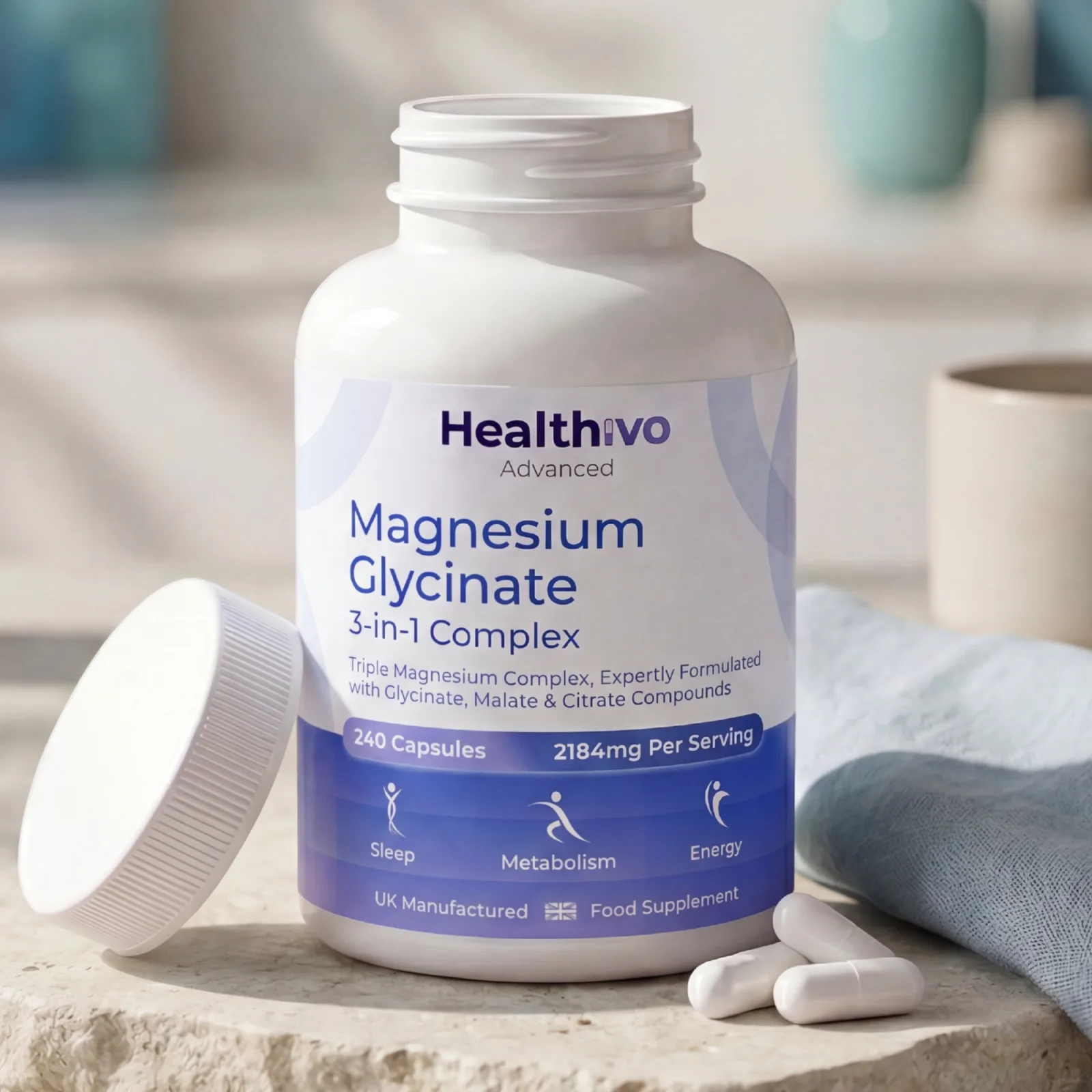 Magnesium Glycinate 3-in-1 Complex