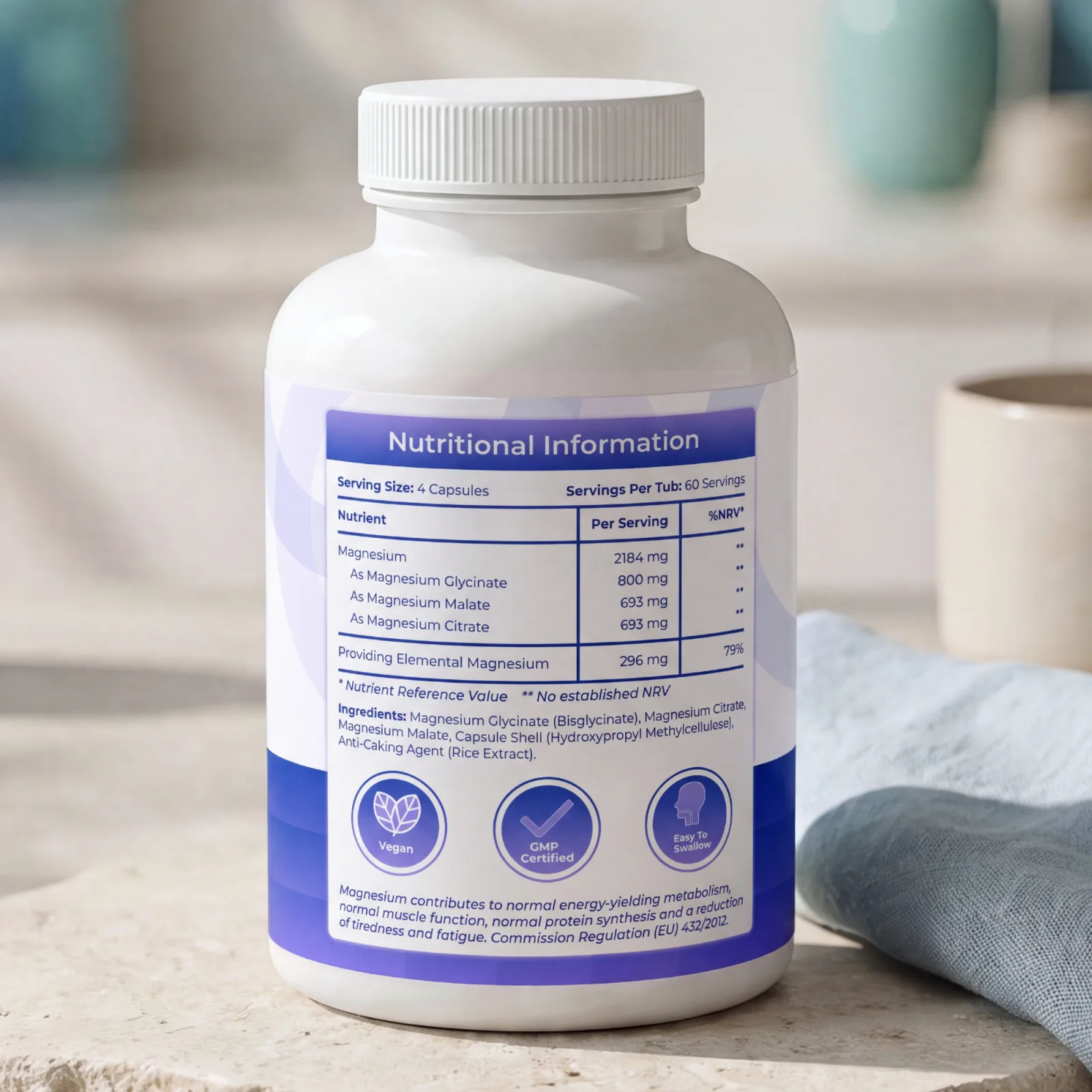 Magnesium Glycinate 3-in-1 Complex