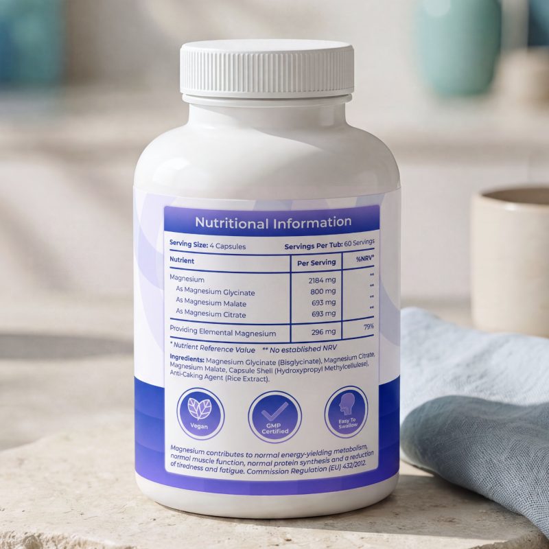Magnesium Glycinate 3-in-1 Complex