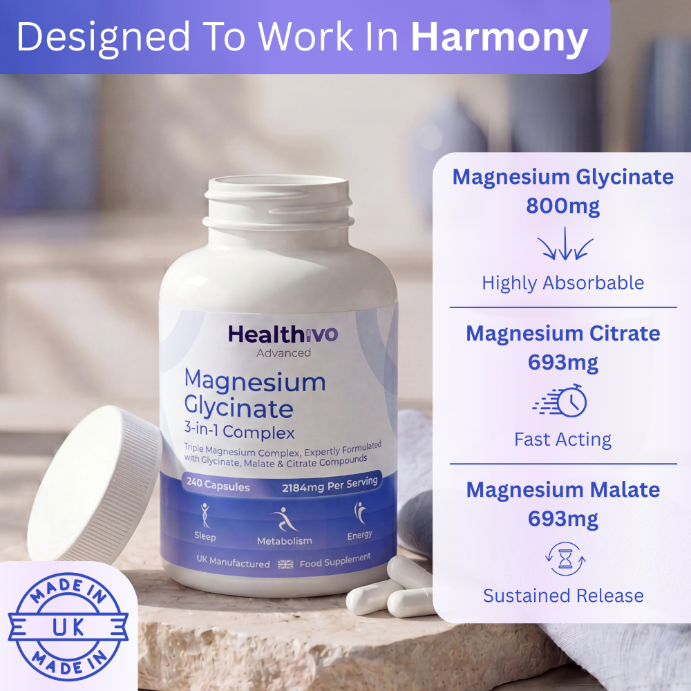 Magnesium Glycinate 3-in-1 Complex